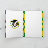 フクロウ学園カラーズグリーン卒業 カード (内部)