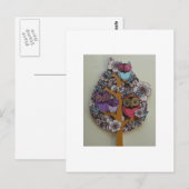 フクロウ属の高木 ポストカード (正面/裏面)