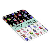 フクロウ愛好家食洗機磁石 マグネット (右側)