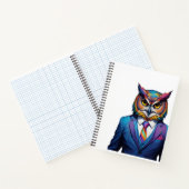 フクロウ手帳 ノートブック (内部)