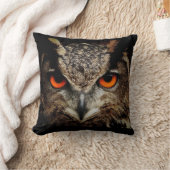 フクロウ撮影枕 クッション (ブランケット)