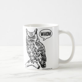 フクロウ文法マグの英語の先生誰 コーヒーマグカップ