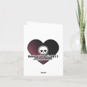 フクロウ方法愛して下さい! カード (裏面)