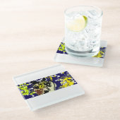 フクロウ星 ガラスコースター (アングル)