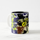 フクロウ星 ツートーンマグカップ (正面左)