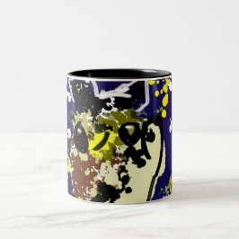 フクロウ星 ツートーンマグカップ