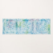 フクロウ曼荼羅禅 ヨガマット (裏面(横))