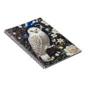 フクロウ月明かりの花 ノートブック (右側)