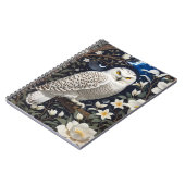 フクロウ月明かりの花 ノートブック (左側)