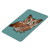 フクロウ東側金魚（赤期） マグネット (左側)