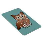 フクロウ東側金魚（赤期） マグネット (右側)