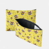 フクロウ柄アクセサリーポーチ アクセサリーポーチ