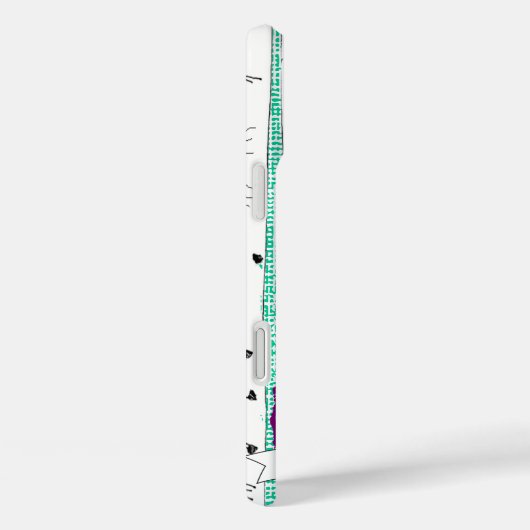 フクロウ樺の木ツリーリネンパーソナライズアイ Case-Mate iPhoneケース (裏面 / 右)