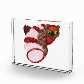 フクロウ水平 フォトブロック (右)