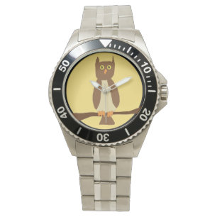 フクロウ満月ウォッチ 腕時計