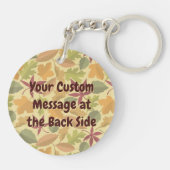 フクロウ漫画キーチェーン キーホルダー (裏面)