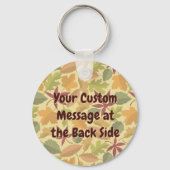 フクロウ漫画キーチェーン キーホルダー (裏面)