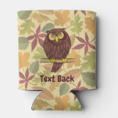 フクロウ漫画ボトルクール 缶クーラー (裏面)