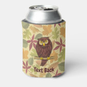 フクロウ漫画ボトルクール 缶クーラー (缶裏面)