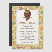 フクロウ漫画 (正面/裏面)