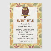 フクロウ漫画 (正面)