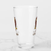 フクロウ漫画 タンブラーグラス (左)