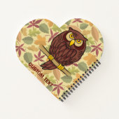 フクロウ漫画 ノートブック (裏面)