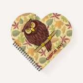 フクロウ漫画 ノートブック (正面)