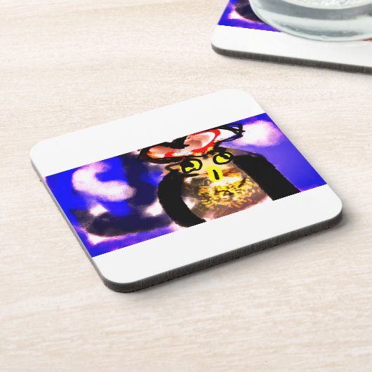 フクロウ王 コースター (左側)