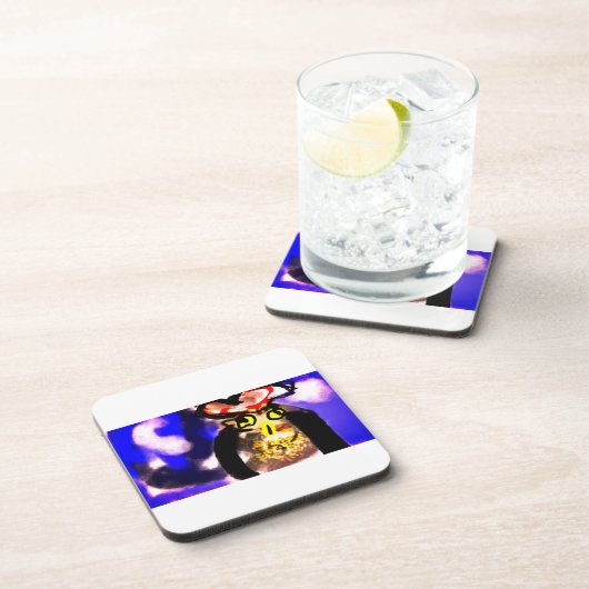 フクロウ王 コースター (右側)