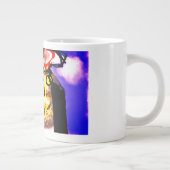 フクロウ王 ジャンボコーヒーマグカップ (右)