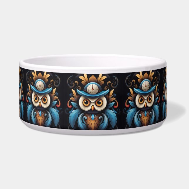 フクロウ目 ボウル (正面)