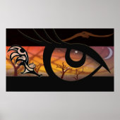 フクロウ目 ポスター (正面)