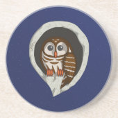 フクロウ砂岩コースターのセレーネ コースター (正面)