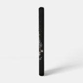 フクロウ神秘的な魔法かわいらしの月の電話 SAMSUNG GALAXYケース (左側面)