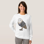 フクロウ秘書 Tシャツ (正面フル)