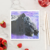 フクロウ納屋 スタンダードランチョンナプキン (インサイチュ)