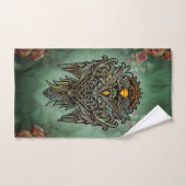 フクロウ素晴らしウ バスタオルセット (ハンドタオル)