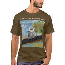 フクロウ絵を描の自然疑問に思