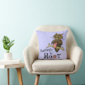 フクロウ編み物 クッション (椅子)