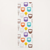 フクロウ葉ズ ヨガマット (正面)