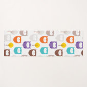 フクロウ葉ズ ヨガマット (正面(横))