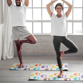 フクロウ葉ズ ヨガマット