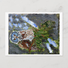 フクロウ葉書 ポストカード