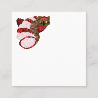 フクロウ角割引カード 割引カード