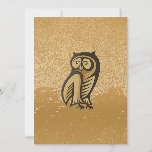 フクロウ記号の色 (正面)