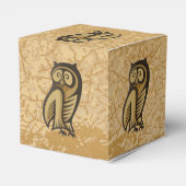 フクロウ記号の色 フェイバーボックス (裏面サイド)