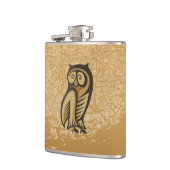 フクロウ記号の色 フラスク (左)