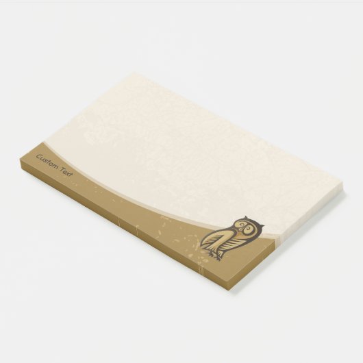 フクロウ記号の色 ポストイット (アングル)