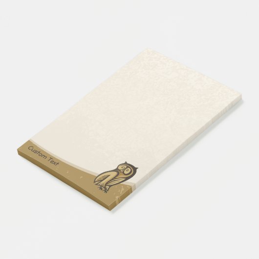 フクロウ記号の色 ポストイット (アングル)